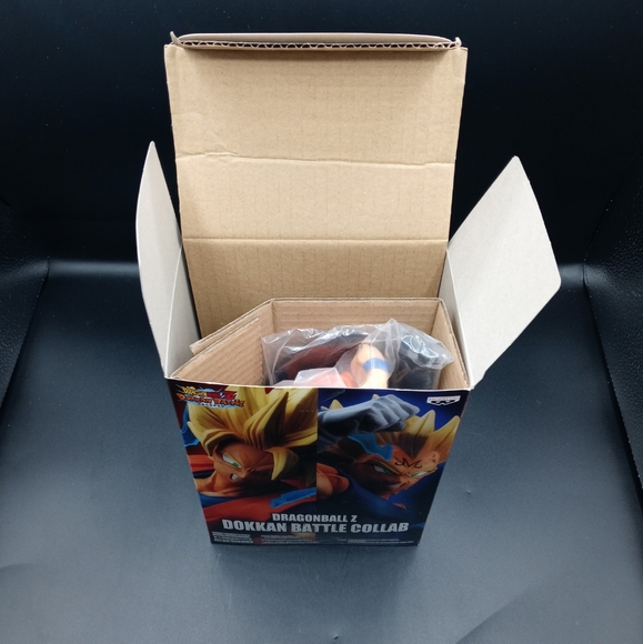 FIRM PRICE-New open box dragonball Japan dokkan battle collab super saiyan - Picture 5 of 9